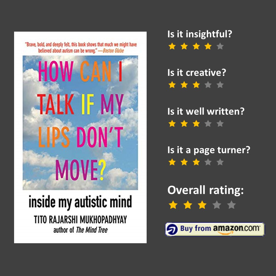 Book Review How Can I Talk If My Lips Dont Move Inside My Autistic Mind Lonnie Pacelli